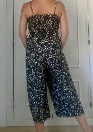 Mono floral negro