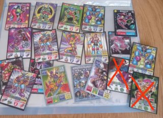 17 Cromos Bollycao Varias Kaos  Milenium