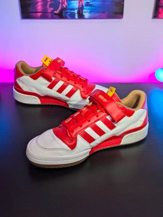 Adidas x M&M's Forum Lo 84 Rosse Bianche