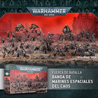 [20% OFERTA] BANDA DE MARINES ESPACIALES DEL CAOS