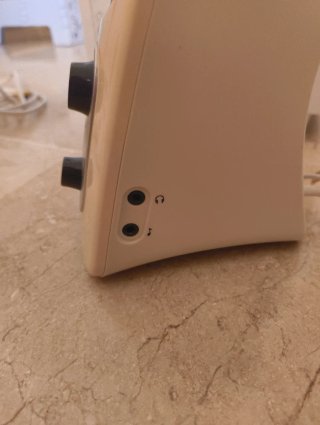 Altavoces Logitech Beige y Blanco Sistema Z523