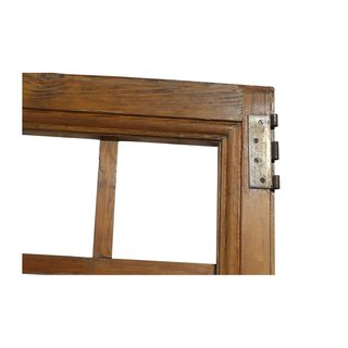 Puerta doble madera vidrieras principios S.XX