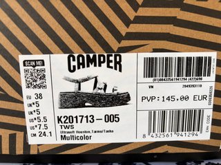 Sandalias Camper TWS Plataforma Talla 38