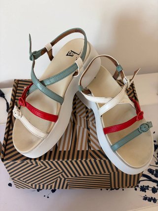 Sandalias Camper TWS Plataforma Talla 38