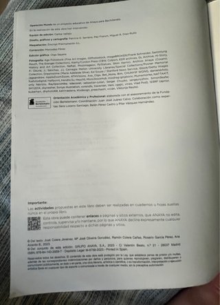 Libro 2 bachillerato matemáticas de sociales.