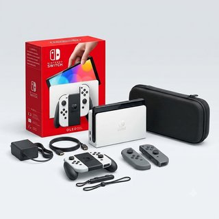 Nintendo Switch OLED Blanca + Accesorios