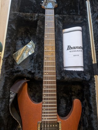 Guitarra Eléctrica Ibanez S521-MOL + Maleta Dura