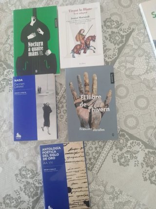 Libros  de lectura primero de bachillerato