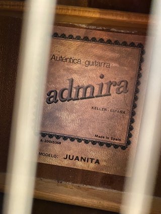 GUITARRA CLASICA ADMIRA JUANITA