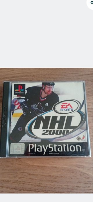 Jogo PS1 NHL 2000 EA Sports Completo CIB