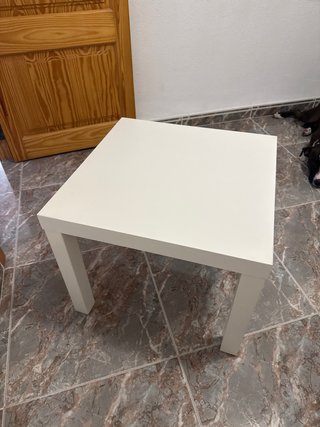 Mesa auxiliar Ikea blanca