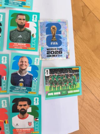 Pack cromos Mundial 2026