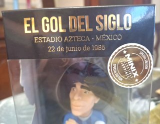 Figura Minix Maradona El Gol del Siglo