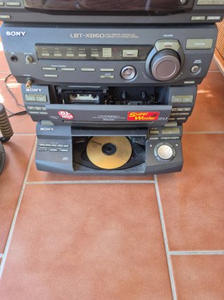 Equipo de música Sony LBT-XB60 Vintage