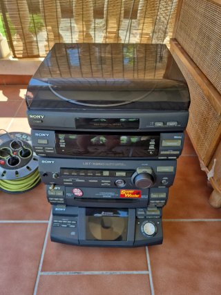 Equipo de música Sony LBT-XB60 Vintage
