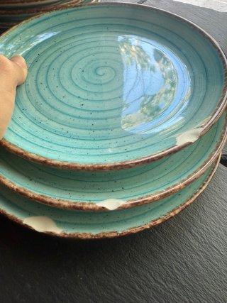 Vajilla platos colores