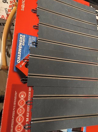 4 Rectas Scalextric Grises 1/32 nuevas