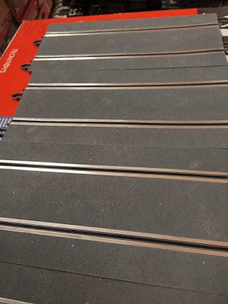 4 Rectas Scalextric Grises 1/32 nuevas