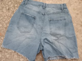 Pantalón vaquero corto mujer