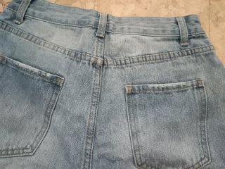 Pantalón vaquero corto mujer