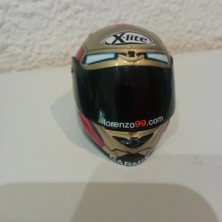 Casco Moto Escala 1/5 Jorge Lorenzo