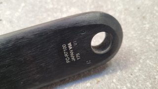 Bielas Shimano 105 FC-R7100 175mm 12v