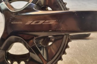 Bielas Shimano 105 FC-R7100 175mm 12v