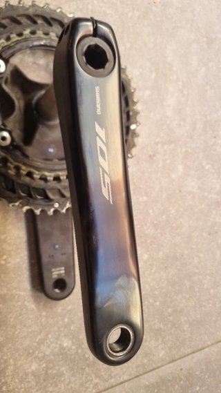 Bielas Shimano 105 FC-R7100 175mm 12v