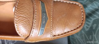 Mocasines Geox de cuero color Camel