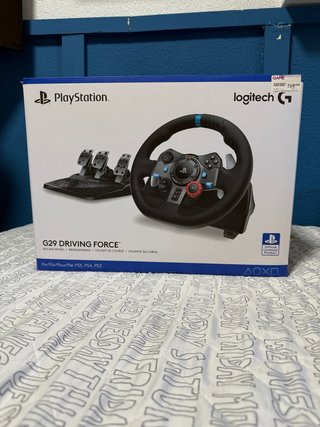Volante Logitech G29 Driving Force PS5/PS4/PS3