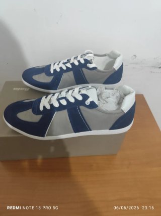 Scarpe sportive Bata uomo blu/bianco