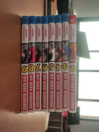 My hero academia tomos del 2-9