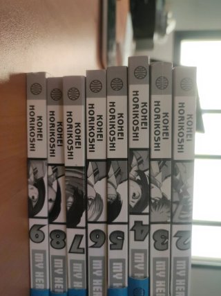 My hero academia tomos del 2-9