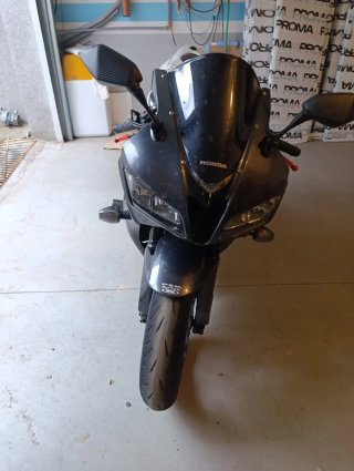 Honda CBR 600rr Sportbike Negra/Blanca
