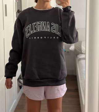Sudadera gris Los Angeles California
