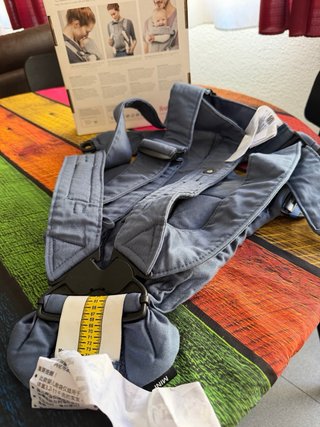 Mochila Portabebés BabyBjörn Mini Vintage Indigo