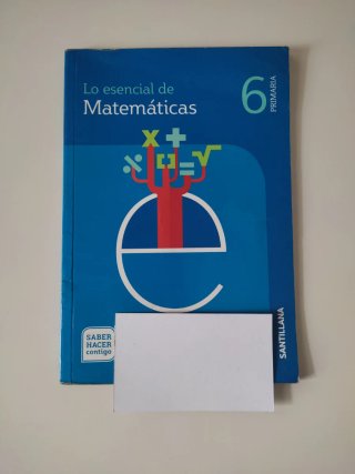 Matemáticas, 6 Primaria Saber Hacer Contigo