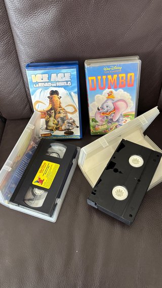 Regalo Lote 4 Cintas VHS Infantiles