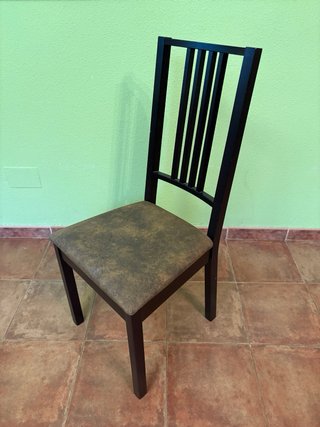 Mesa extensible comedor y 6 sillas