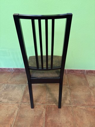 Mesa extensible comedor y 6 sillas