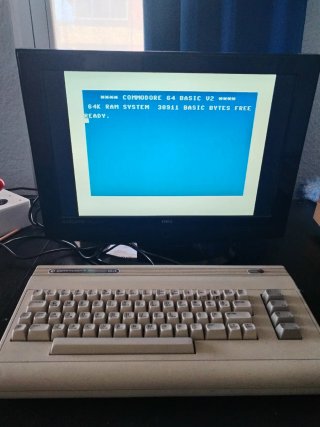 COMMODORE 64 TECLAS BLANCAS