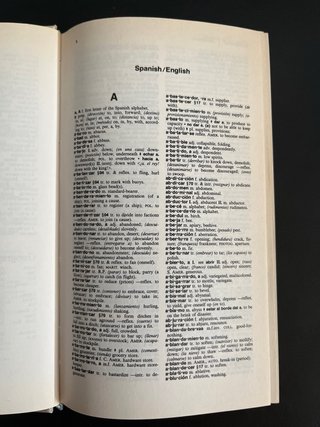 Diccionario español-inglés / inglés-español