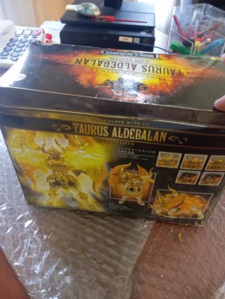 Saint Seiya Tauro Aldebaran Myth Cloth Soul of God