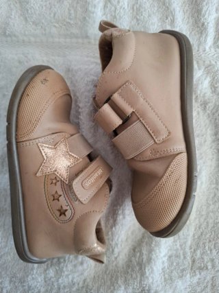 Zapatos Titanitos Beige Velcro Niña/o talla 27