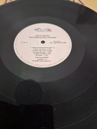 Vinilo LP Pata Negra Guitarras Callejeras