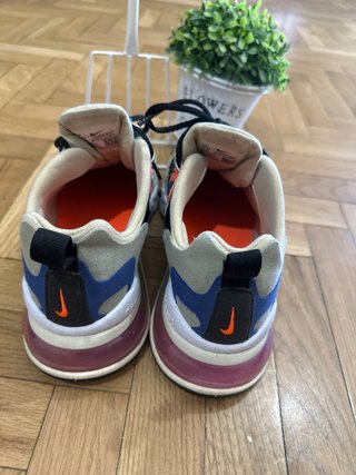 Zapatillas Nike Air Max 270 Negras Naranja
