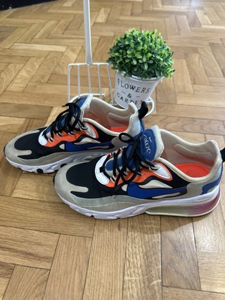 Zapatillas Nike Air Max 270 Negras Naranja
