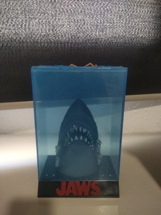 Poster 3D de la película tiburón con luces Edición