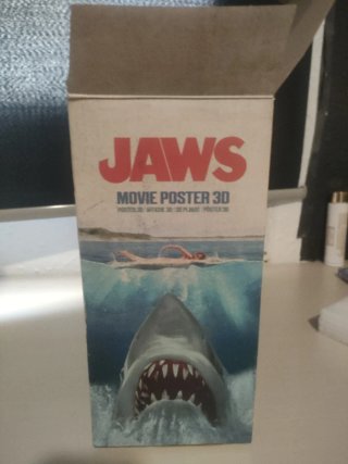 Poster 3D de la película tiburón con luces Edición