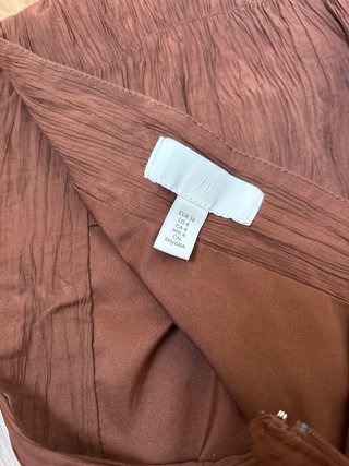 Falda H&M marrón talla S